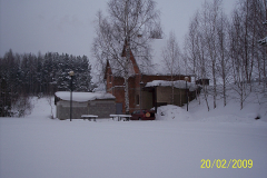 20. 2. 2009 - Spící chata  pod sněhem